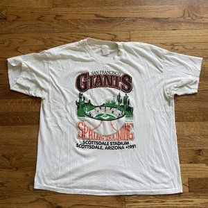 San Fransisco Giants 1991 Spring Training T Shirt Size Large